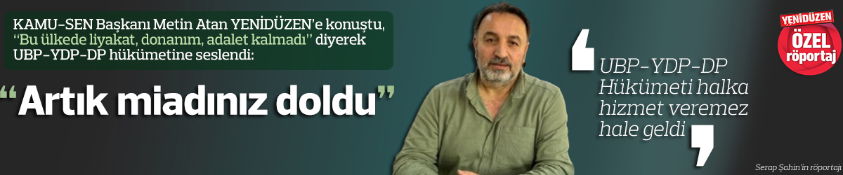 “Artık miadınız doldu”