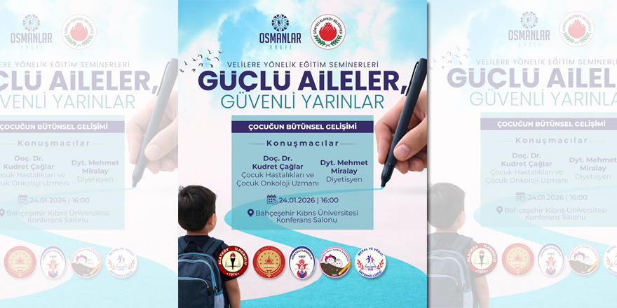 Gönyeli – Alayköy Belediyesi’nin ‘Güçlü Aileler, Güvenli Yarınlar’ seminerleri devam ediyor