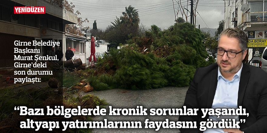 "Bazı bölgelerde kronik sorunlar tekrar yaşandı, altyapı yatırımlarının faydasını gördük"