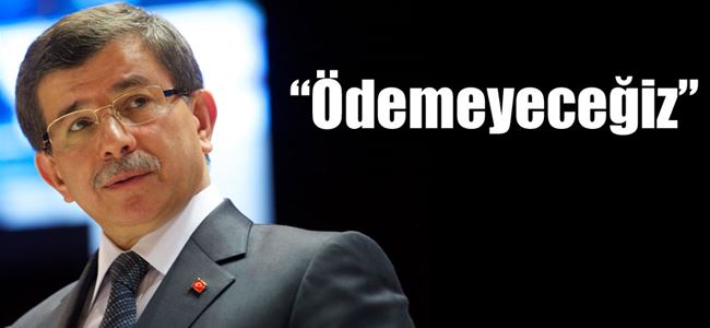 Davutoğlu, AİHMin tazminat kararı için net konuştu