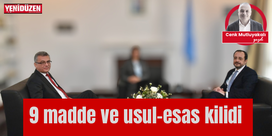 9 madde ve usul–esas kilidi