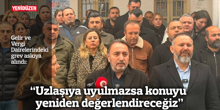 Atan: “Uzlaşıya uyulmazsa konuyu yeniden değerlendireceğiz”