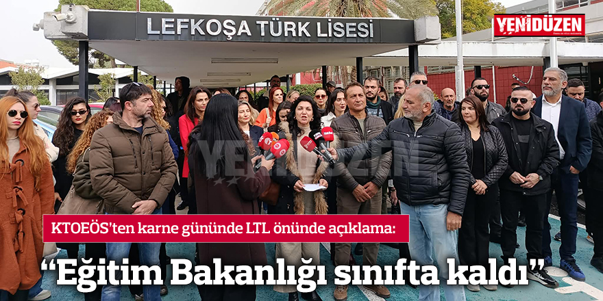 “Eğitim Bakanlığı sınıfta kaldı”