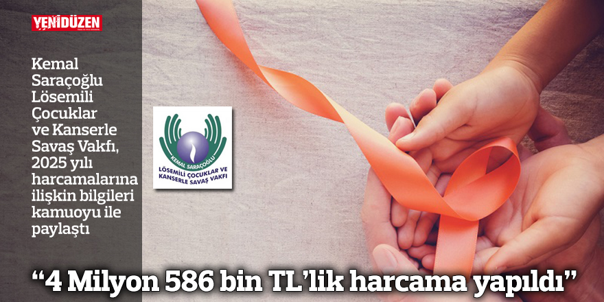 “4 Milyon 586 bin TL’lik harcama yapıldı”