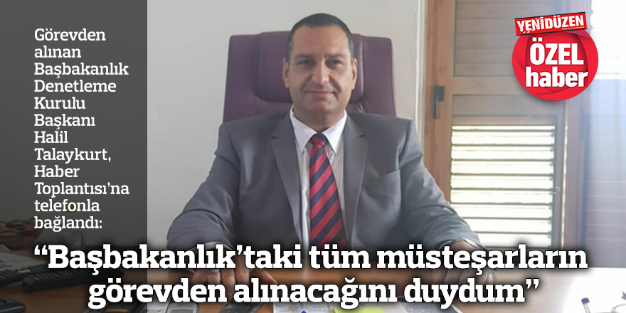“Başbakanlık’taki tüm müsteşarların görevden alınması söz konusu”