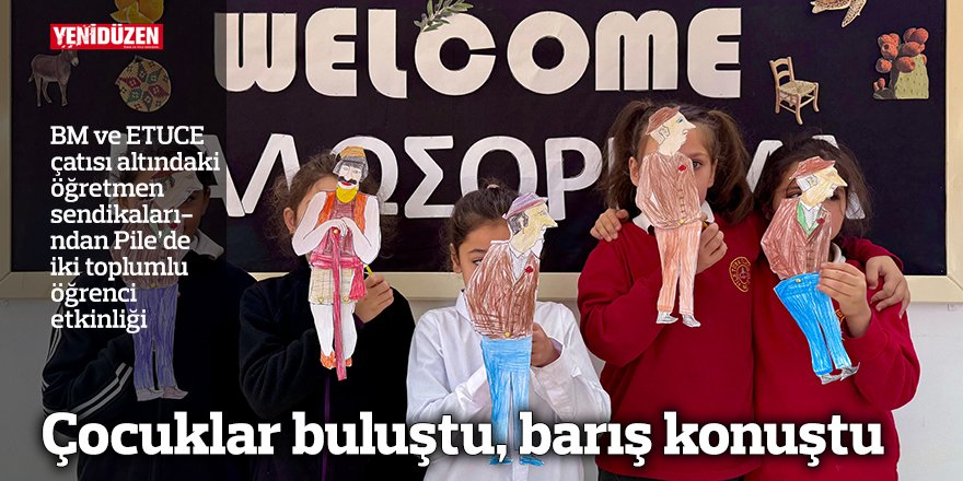 Çocuklar buluştu, barış konuştu
