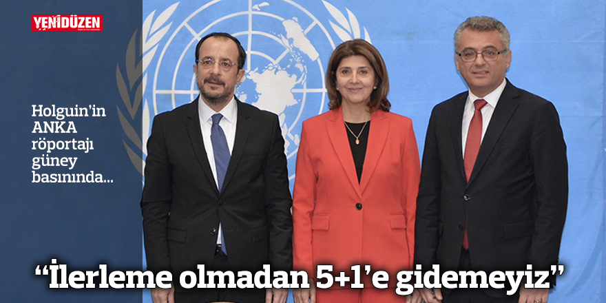 “İlerleme olmadan 5+1’e gidemeyiz”