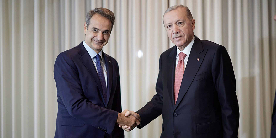 Erdoğan ve Mitsotakis yaklaşık iki yıl aradan sonra görüşüyor