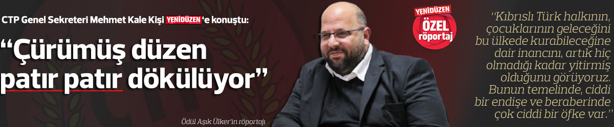 “Çürümüş düzen patır patır dökülüyor”