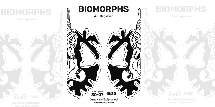 Asu Bağseven’in “BIOMORPHS” Sergisi Girne’de açıldı