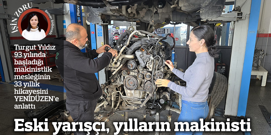 Eski yarışçı, yılların makinisti