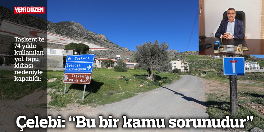 Çelebi: “Bu bir kamu sorunudur"