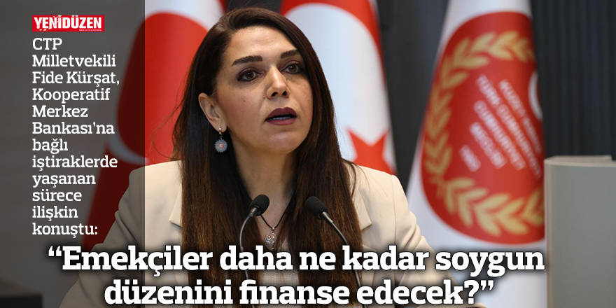“Emekçiler daha ne kadar soygun düzenini finanse edecek?”