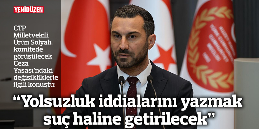 “Yolsuzluk iddialarını yazmak suç haline getirilecek”