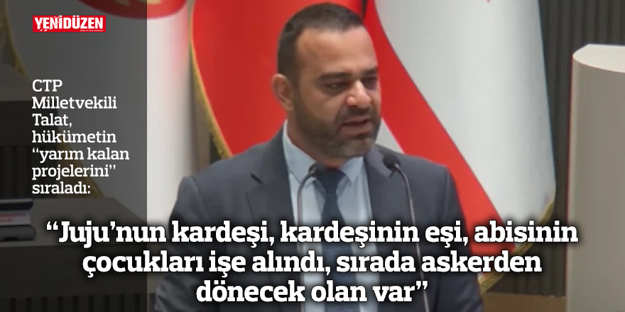 “Juju’nun kardeşi, kardeşinin eşi, abisinin çocukları işe alındı, sırada askerden dönecek olan var”