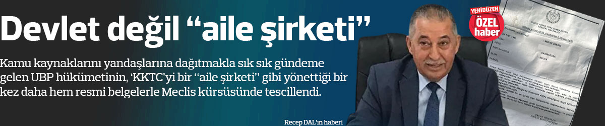 Önce eşine, şimdi kızına