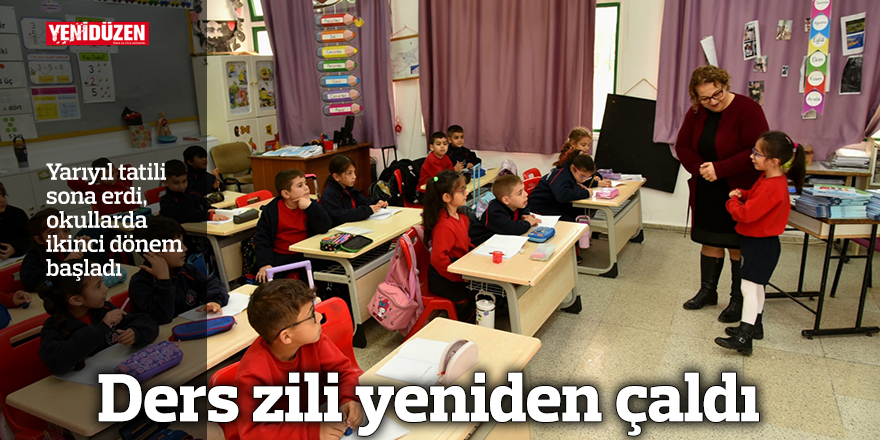 Ders zili yeniden çaldı