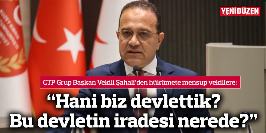 “Hani biz devlettik? Bu devletin iradesi nerede?”