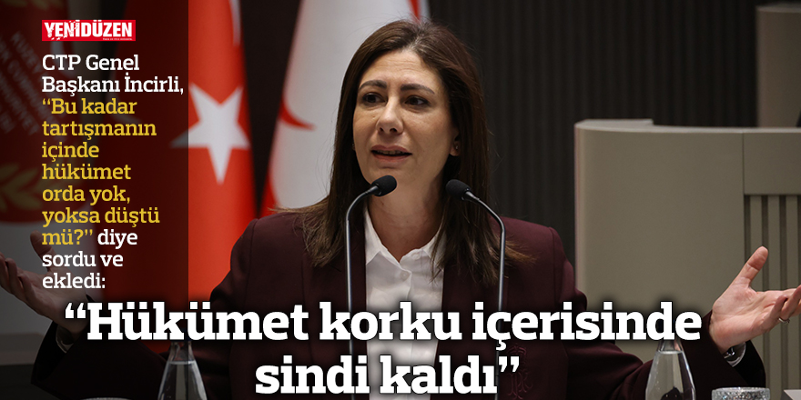 “Hükümet korku içerisinde sindi kaldı”