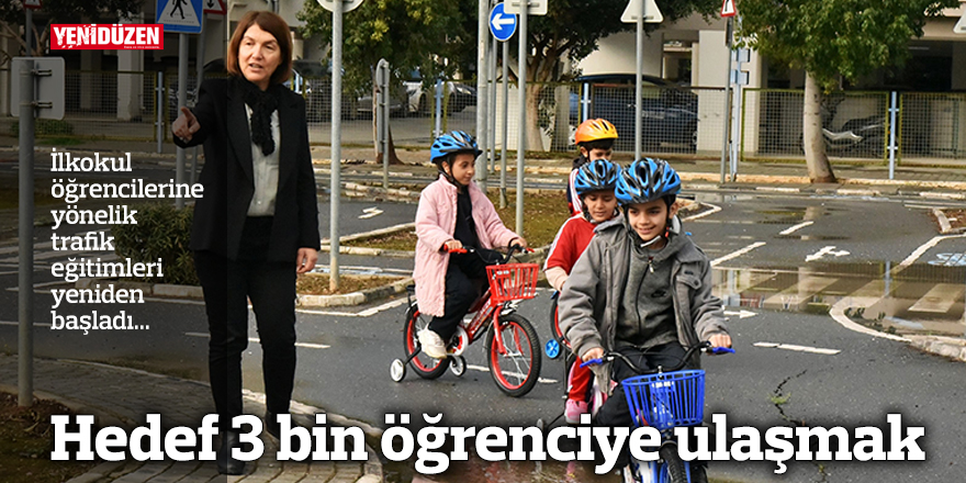 İlkokul öğrencilerine yönelik trafik eğitimleri yeniden başladı...