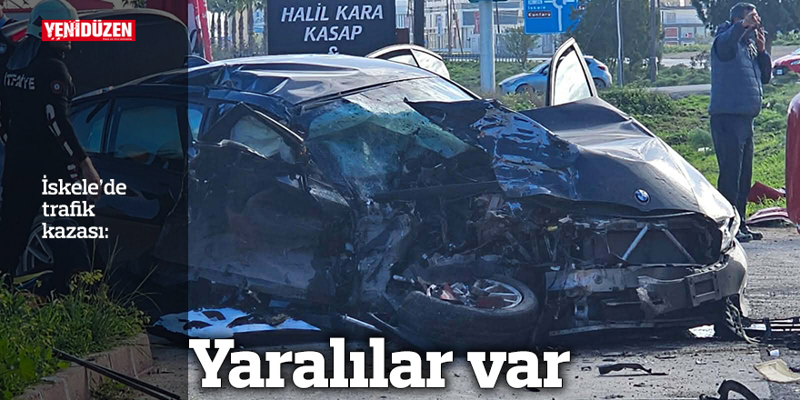 İskele’de trafik kazası: Yaralılar var