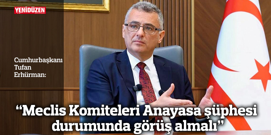 “Meclis Komiteleri Anayasa şüphesi durumunda görüş almalı”