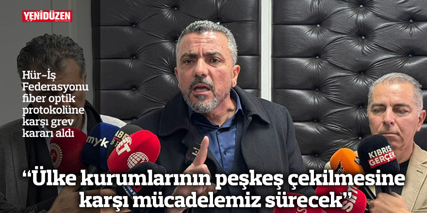 "Ülke kurumlarının peşkeş çekilmesine karşı mücadelemiz sürecek"