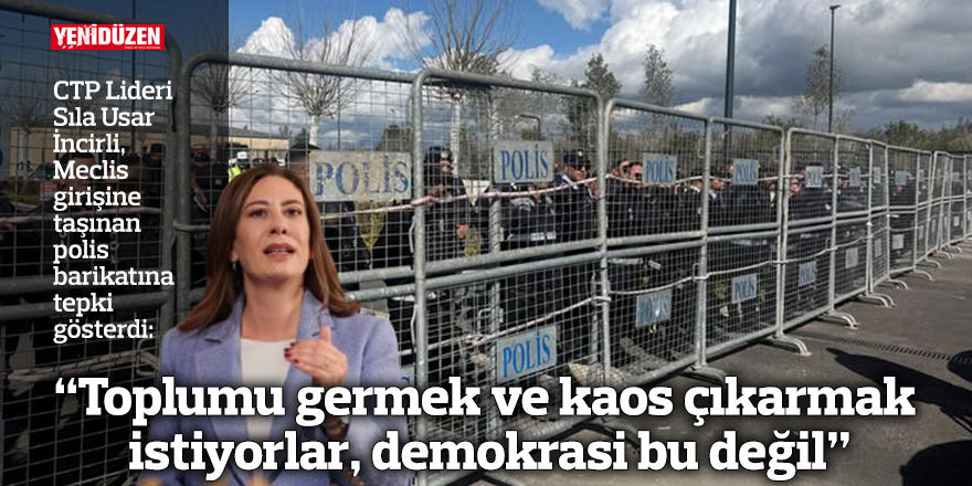 “Toplumu germek ve kaos çıkarmak istiyorlar, demokrasi bu değil”