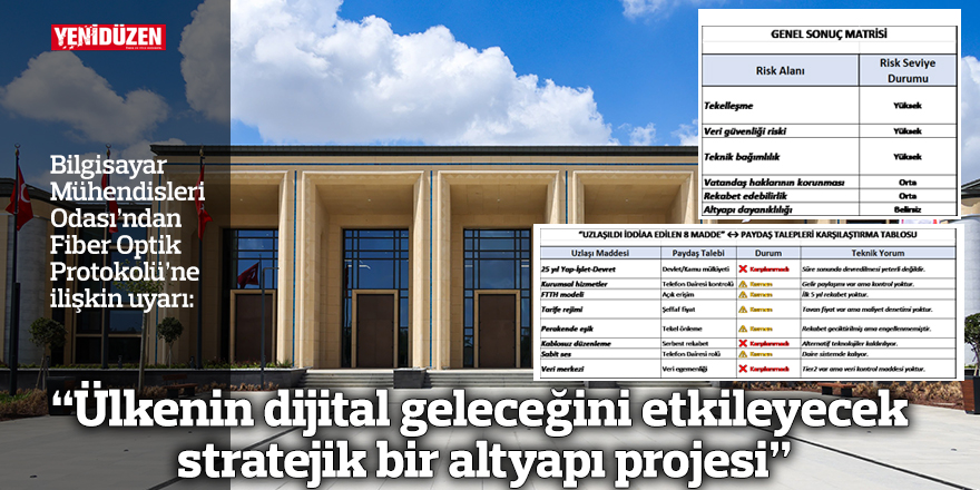 “Ülkenin dijital geleceğini etkileyecek stratejik bir altyapı projesi”