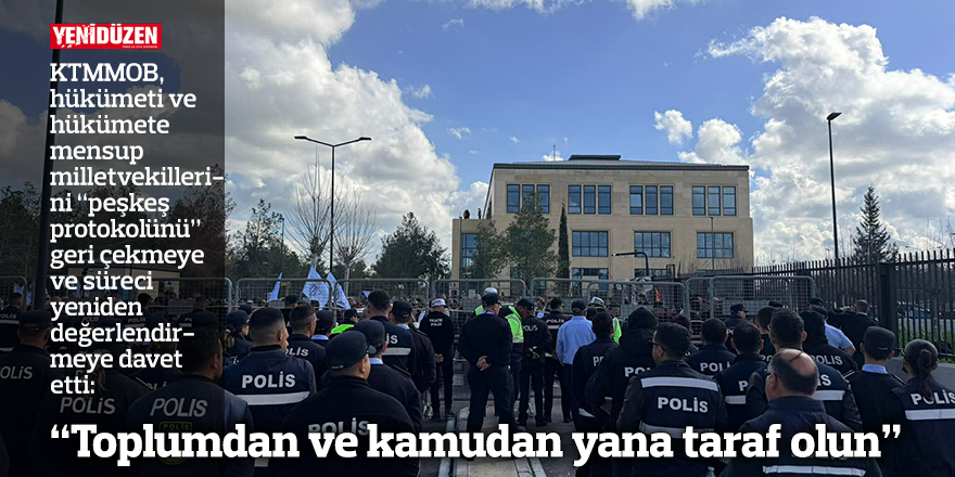 “Toplumdan ve kamudan yana taraf olun”