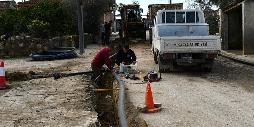 Korkuteli’nde su hattı yenileniyor