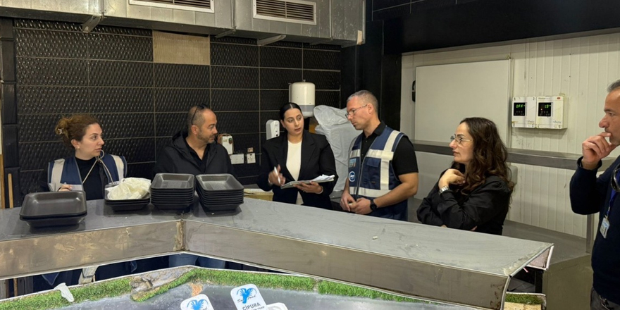 Çatalköy ve Esentepe bölgesinde işletmeler ve restoranlarda denetim yapıldı