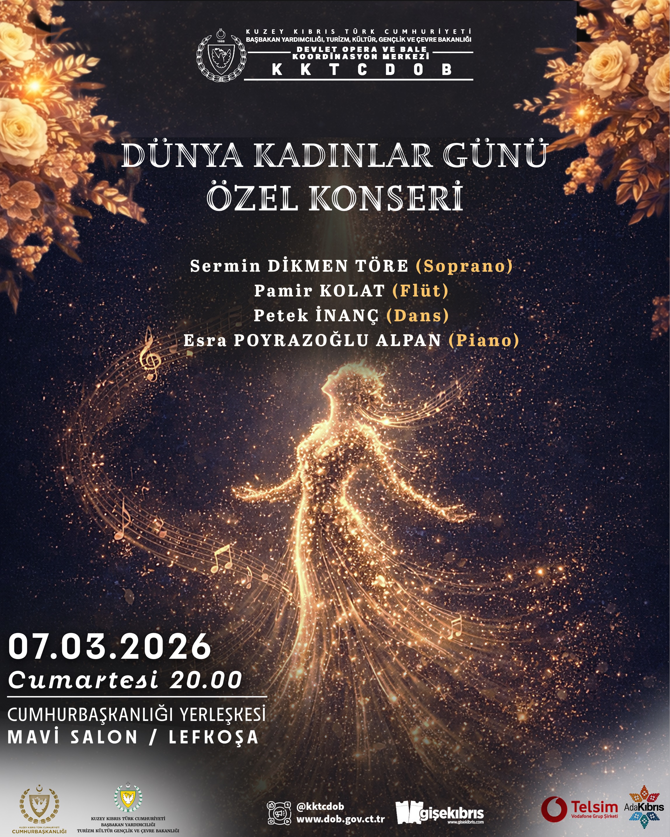 KKTCDOB’dan Dünya Kadınlar Günü’ne özel konser