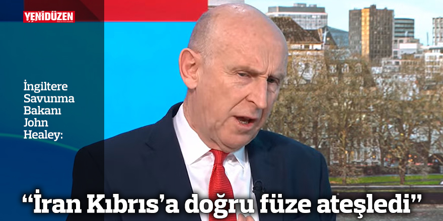 "İran Kıbrıs’a doğru füze ateşledi"