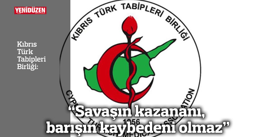 “Savaşın kazananı, barışın kaybedeni olmaz”