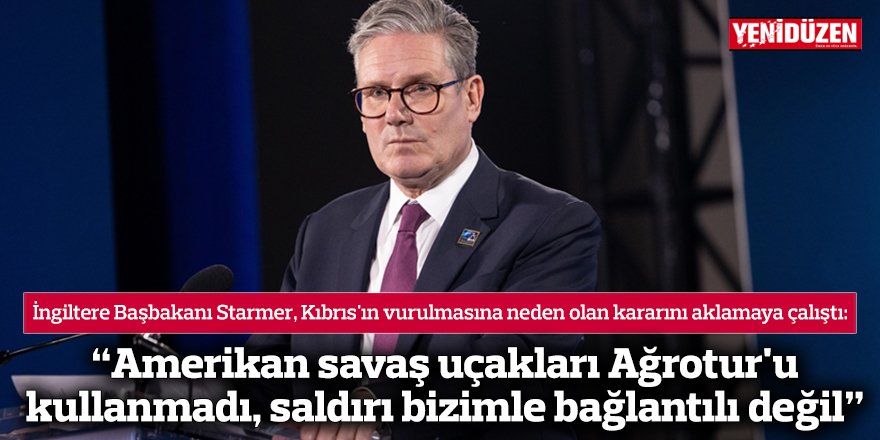 “Amerikan savaş uçakları Ağrotur'u kullanmadı, saldırı bizimle bağlantılı değil”