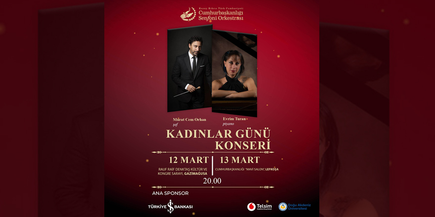 KKTC CSO’dan Kadınlar Günü konseri…