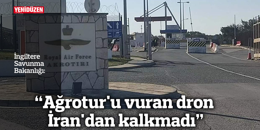 "Ağrotur'u vuran dron İran'dan kalkmadı"