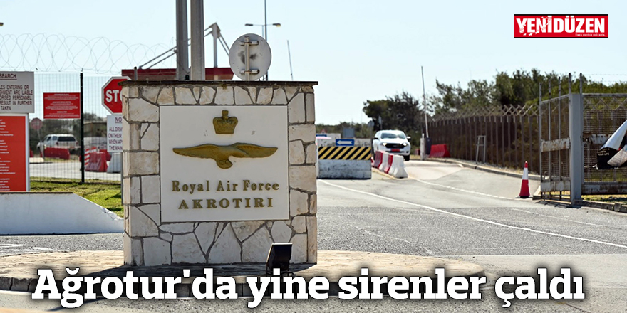 Ağrotur'da yine sirenler çaldı