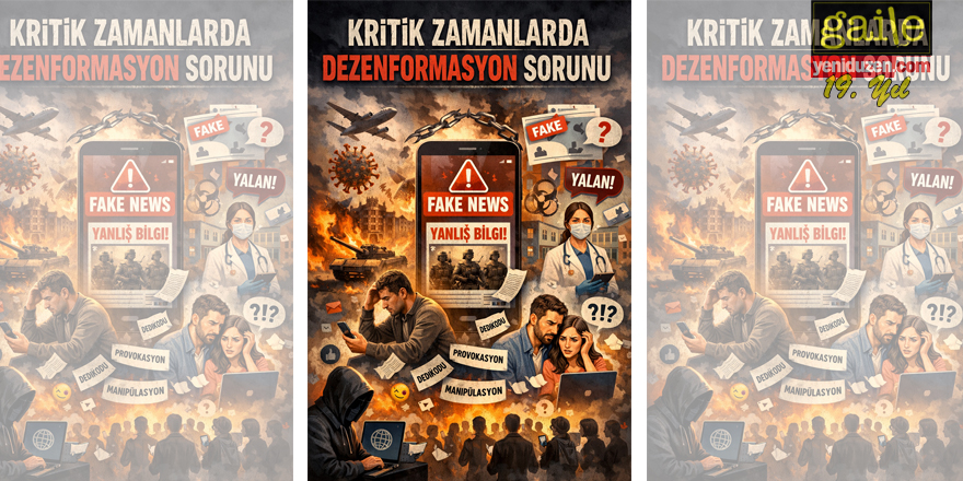 Kritik Zamanlarda Dezenformasyon Sorunu