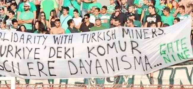 Omonia’dan Soma’ya destek