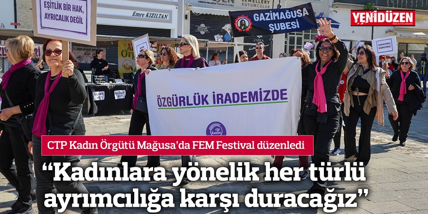 “Kadınlara yönelik her türlü ayrımcılığa karşı duracağız”