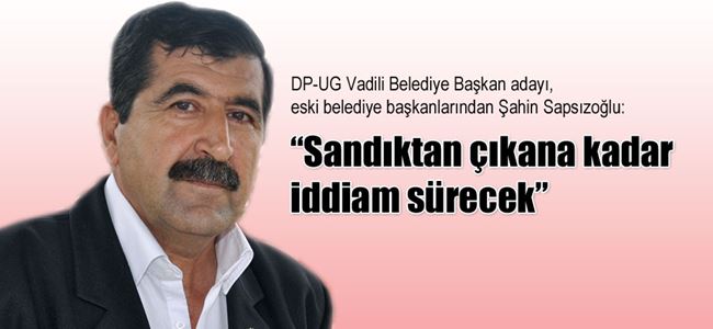 VADİLİ YEREL SEÇİME DOĞRU