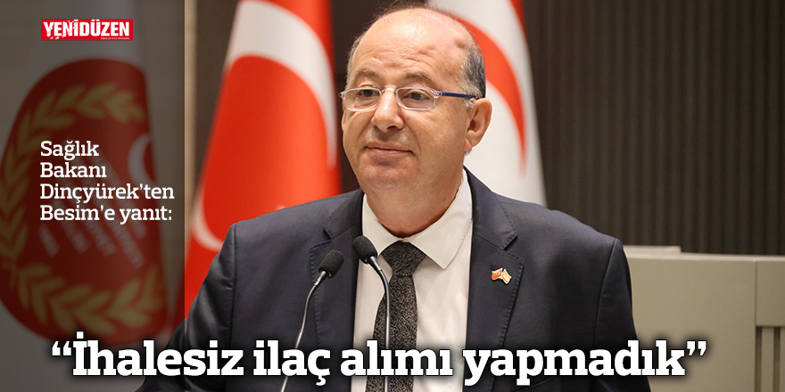 “İhalesiz ilaç alımı yapmadık”