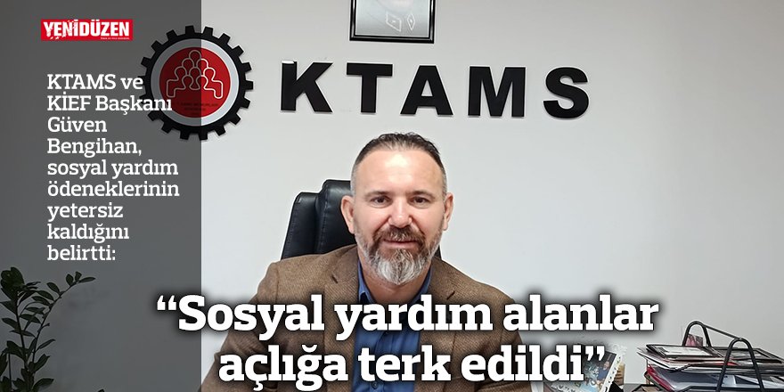 “Sosyal yardım alanlar açlığa terk edildi”