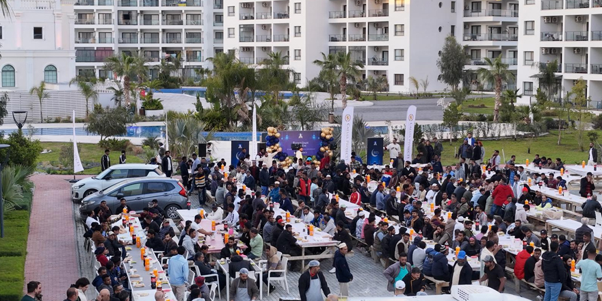 Birlik ve dayanışma gecesi: Afik Group, Kuzey Kıbrıs’ta geniş katılımlı iftar düzenledi