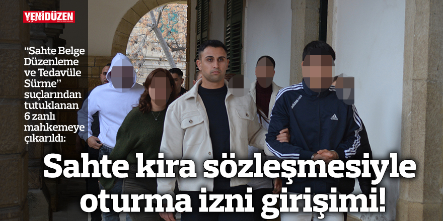 Sahte kira sözleşmesiyle oturma izni girişimi!