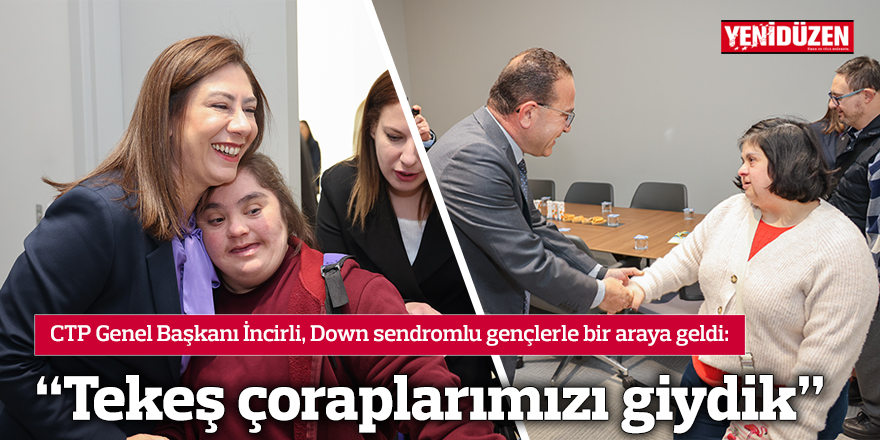 “Tekeş çoraplarımızı giydik”