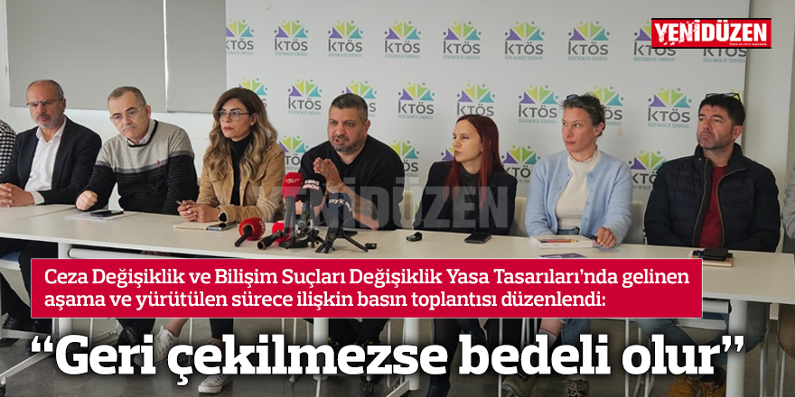 “Geri çekilmezse bedeli olur”