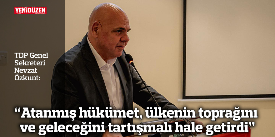 “Atanmış hükümet, ülkenin toprağını ve geleceğini tartışmalı hale getirdi”